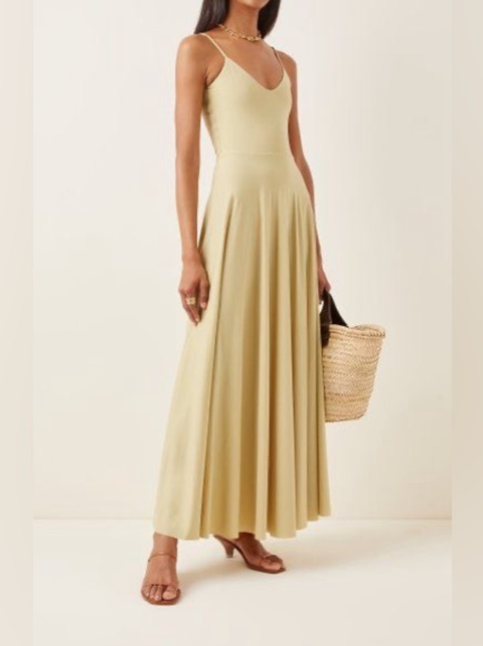 Maygel Coronel Tierra Maxi Dress in Black